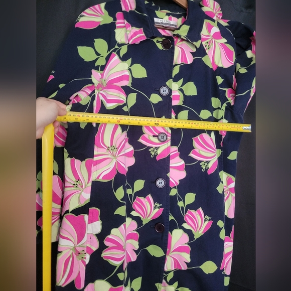 Vibrant Vintage Midi-Jacket - Picture 8 of 12